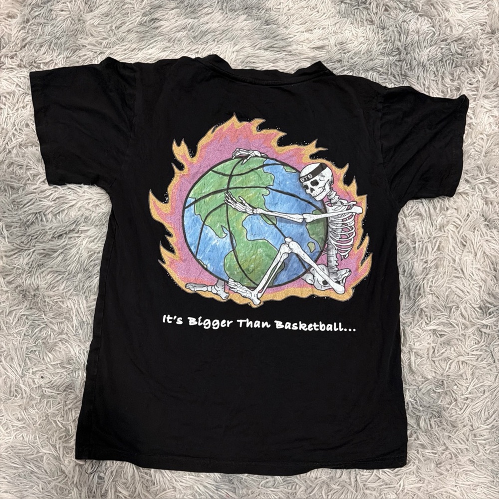 Bigger Than Basketball Shirt Small Black